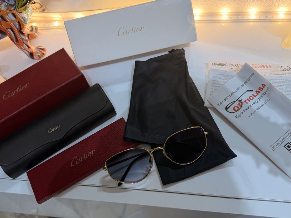 Оригинални дамски слънчеви очила Cartier