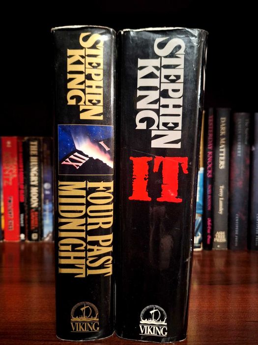 IT + FOUR PAST MIDNIGHT Stephen King, Original Hardcovers, RARE