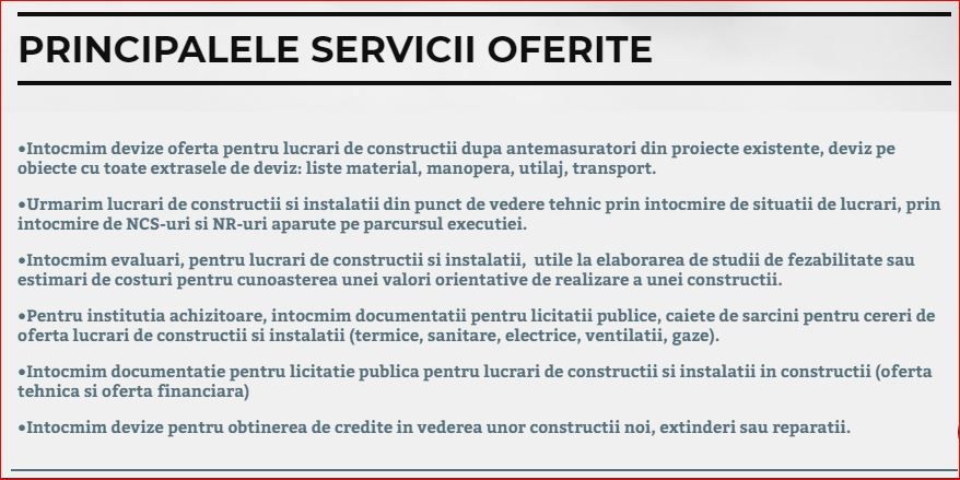 Devizier - Inginer Intocmire Devize, Situatii Lucrari Constructii