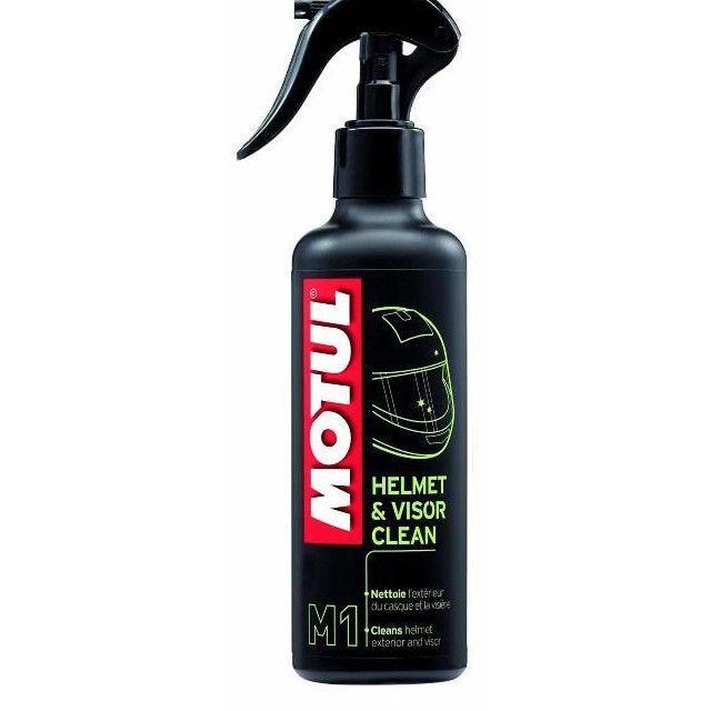 Motul препарат спрей почистване екипировка каска интериор ръце кожа