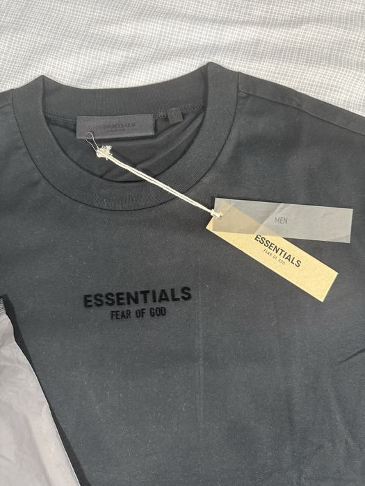 Tricou Negru Essentials Fear Of God