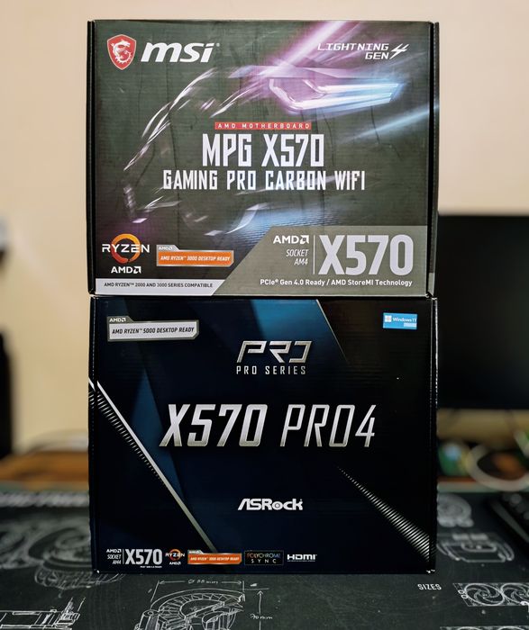 Дънни платки AMD X570 чипсет (AM4)