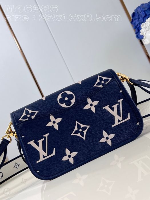 Geanta Louis Vuitton Diane 25cm bluemarine, tip Premium