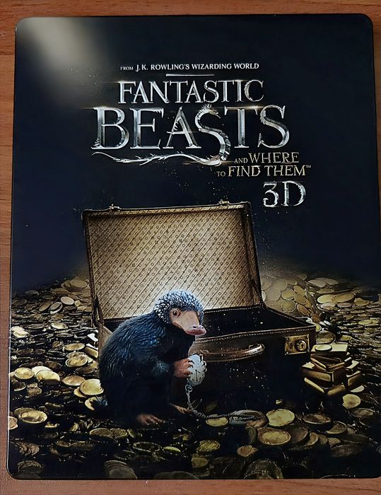 Vand trilogia steelbook Fantastic Beast bluray 3D+2D nou, nerulat