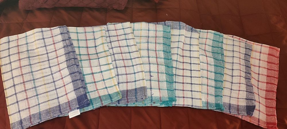 Set de 8 prosoape de  bucătărie, 100% bumbac, 50/70, Germania