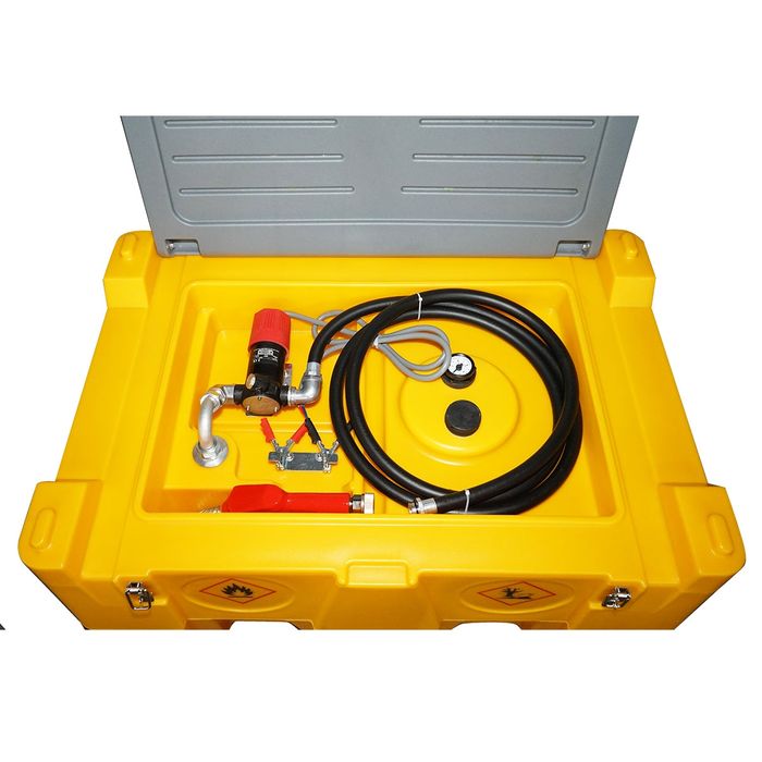 Резервоар за дизелово гориво 480l с трансферна система 12v/200w дебит