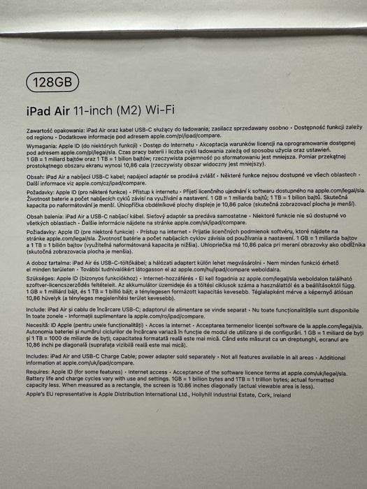 Ipad 11" M2-WiFi - 128GB