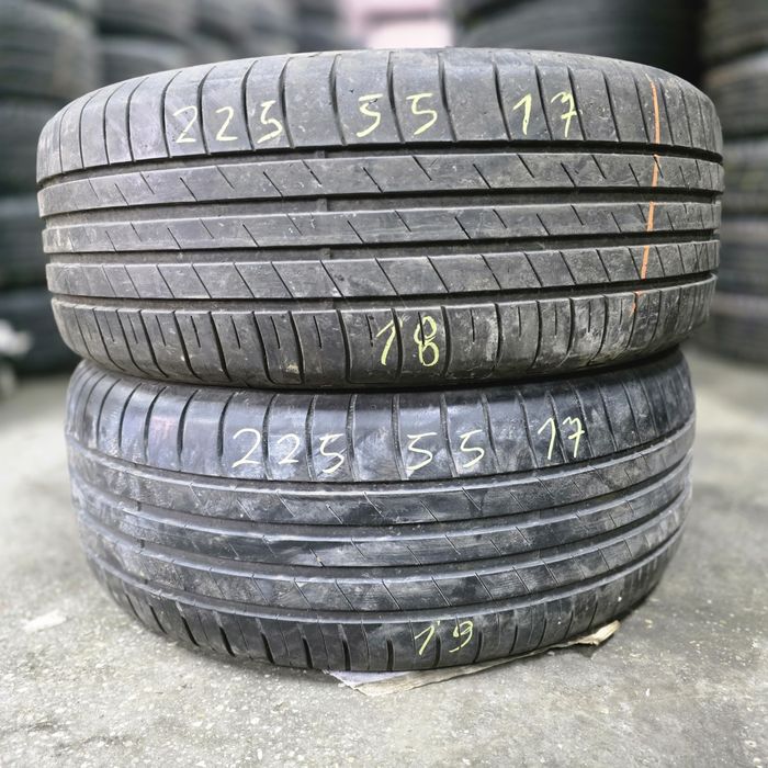 2x 225/55/17 VARA GOODYEAR 2018 Stare excelenta