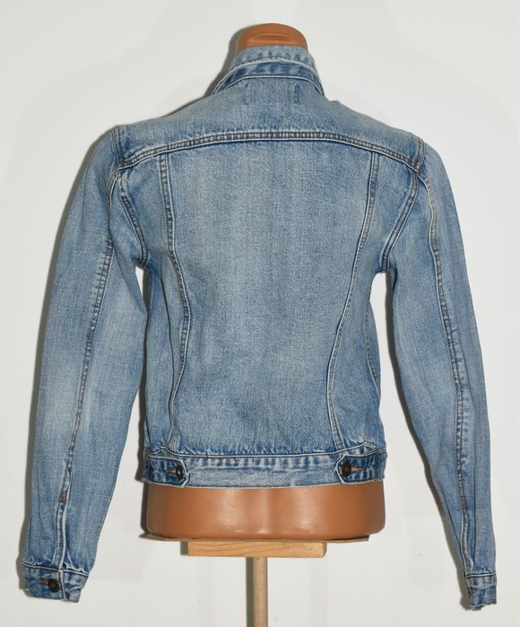 Geacă denim Pull&Bear S, albastru deschis, clasică