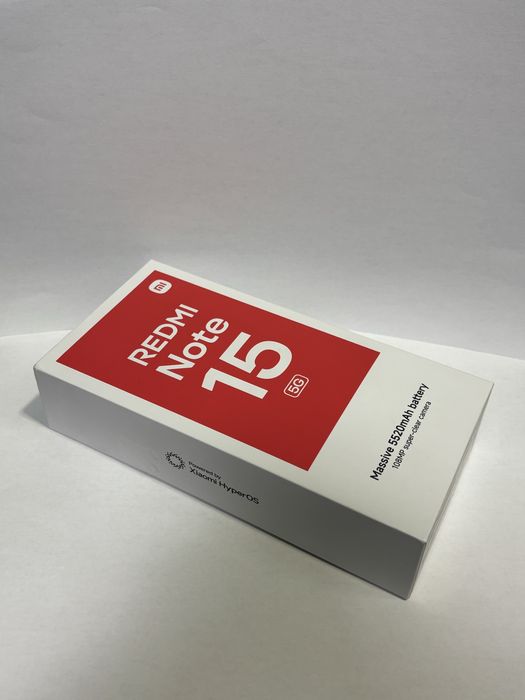 MDM vinde: Xiaomi Redmi Note 15 5G, 256GB, Black.