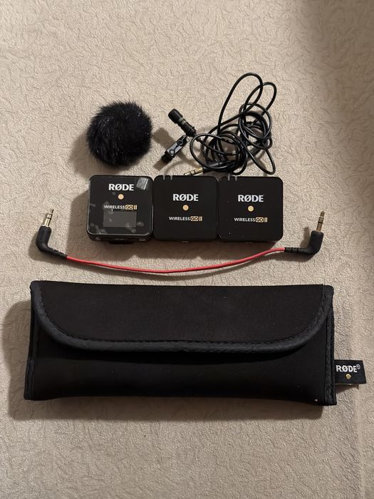 Петлички Rode wireless Go 2.