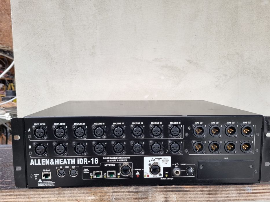 MixRack cu format fix Allen & iDR-16