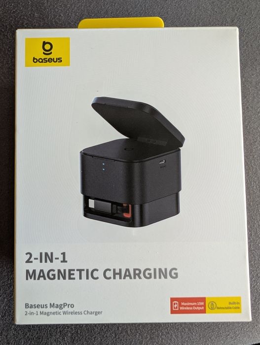 2 в 1 Магнитно зарядно Baseus magnetic charging