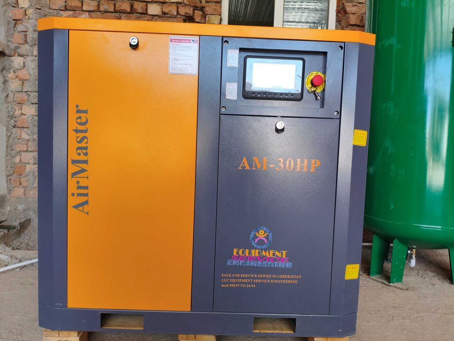 Винтовой компрессор AM-30HP - стабильный воздух на Вашем производстве!