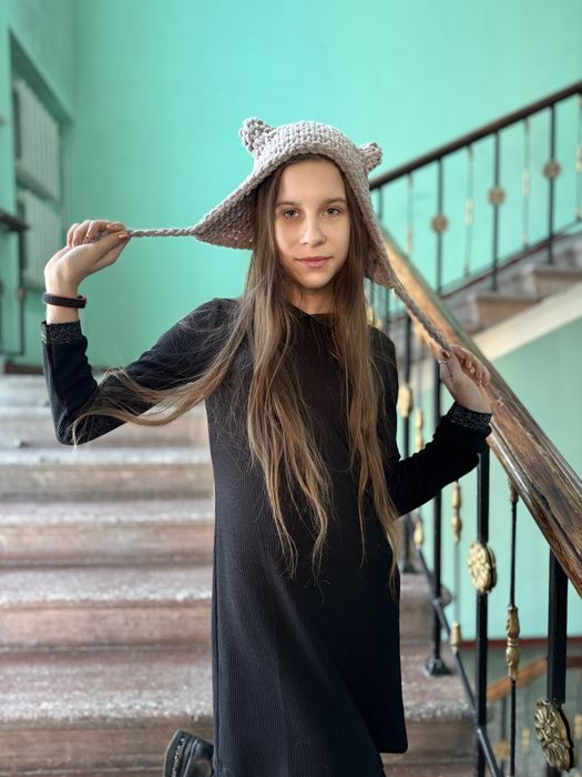 Продам чепчик из Alize Puffy Fine