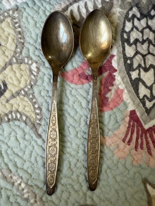 Чайные ложки мельхиоровые