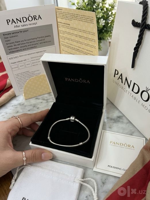 Original PANDORA kumush bilaguzugi