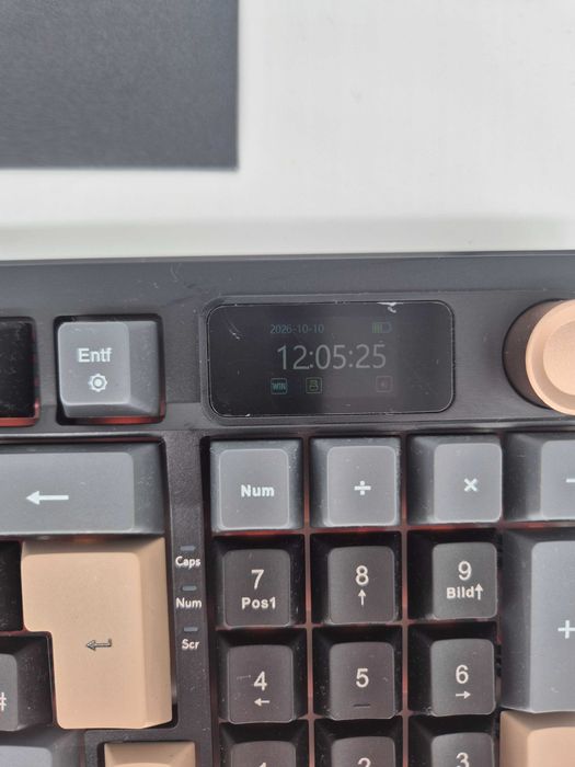 Tastatura Mecanica Wireless RedThunder K95 Smart Display - Pink Switch
