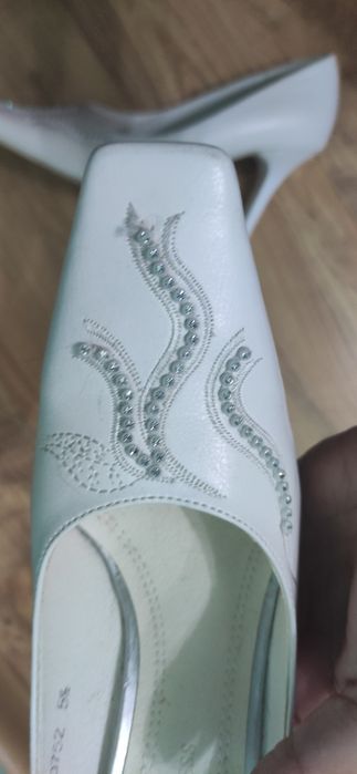 Туфли свадебные белые