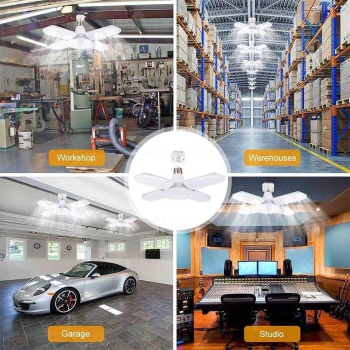 Складная светодиодная лампа E27