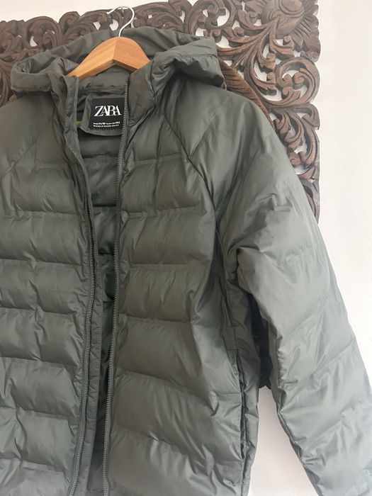 Geaca Zara, verde, de băiețel.