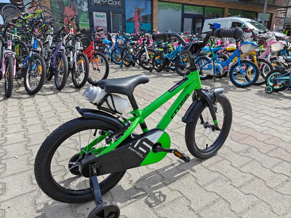 CROSS Велосипед 16" PATROL зелен