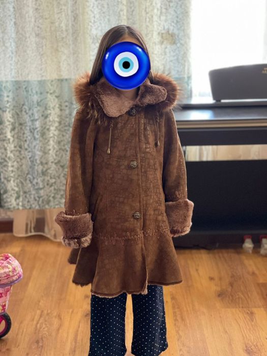 Детская дубленка