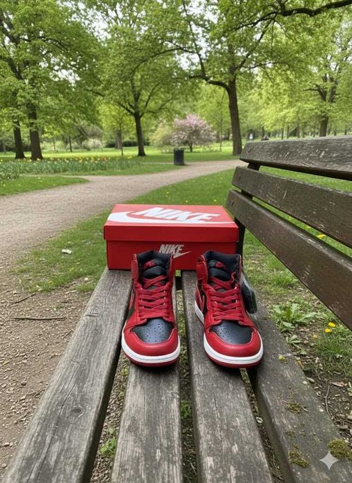Jordan 1 High Varsity Red - Adidasi fete baieti