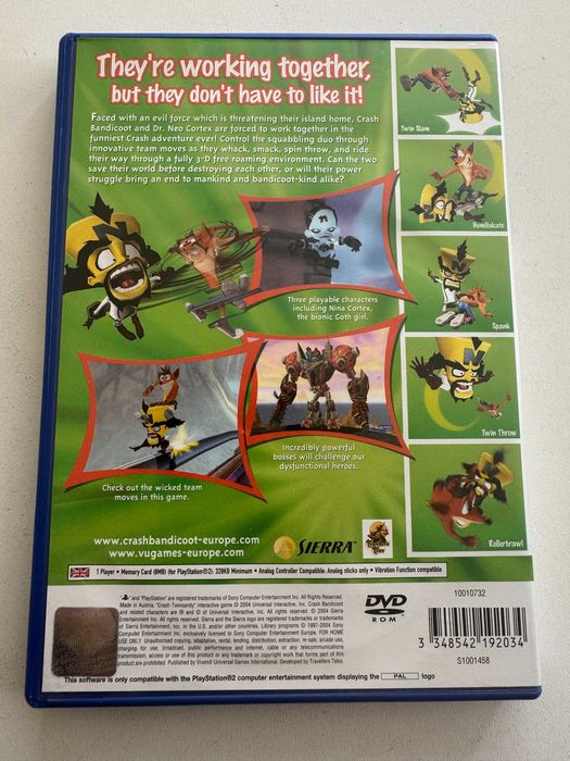 Crash Twinsanity за PS2