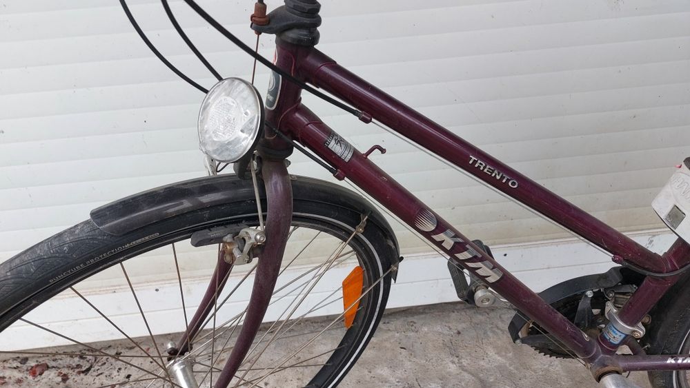 Bicicletă KTM Trento + scaun