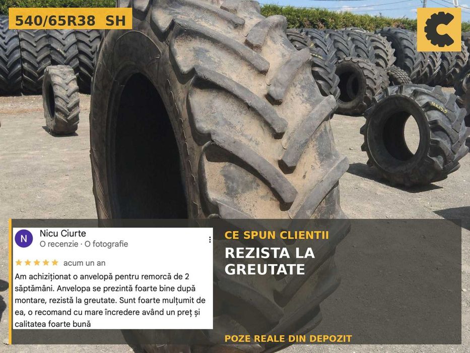 Cauciucuri 540/65R38 Continental Anvelope Combina SH LIVRARE Agricole