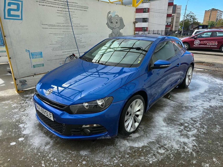 Volkswagen Scirocco, 160 cp, 2009, albastru