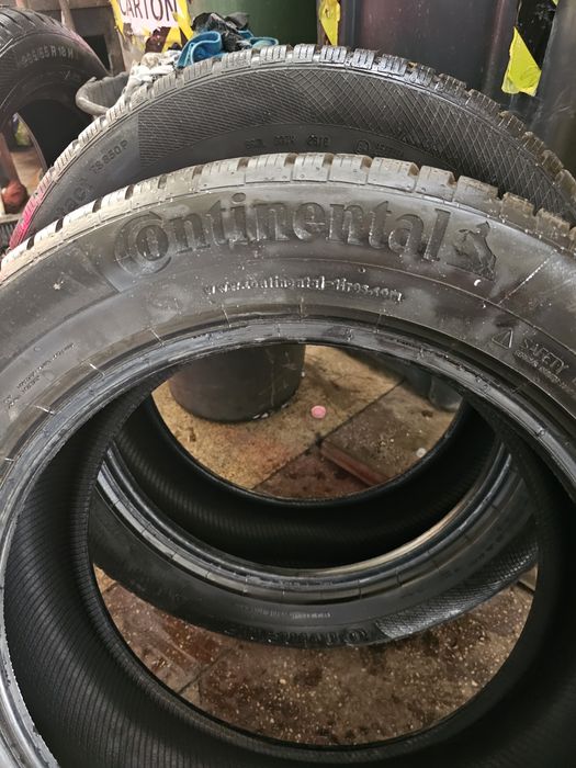 Vand 4 cauciucuri continental iarna