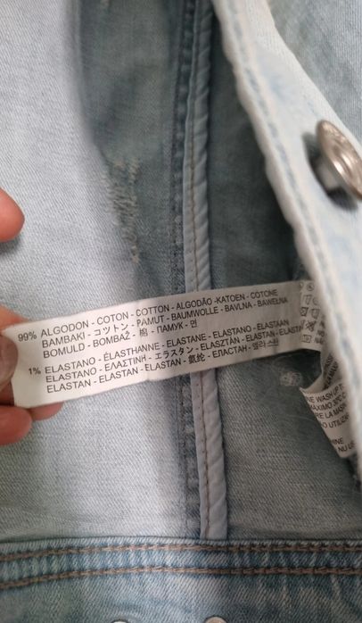 Geaca denim Stradivarius