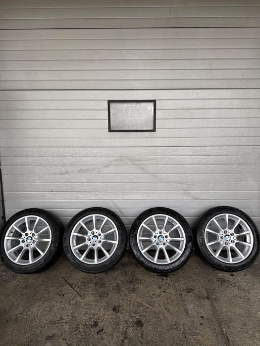 Set Jante Originale BMW pe 18 (Style 328) cu Senzori Presiune - F10, F11, F30, F31 -Rotile sunt in stare tehnica optima