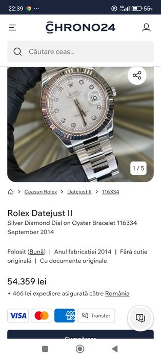 Vând ceas Rolex oyster super oferta