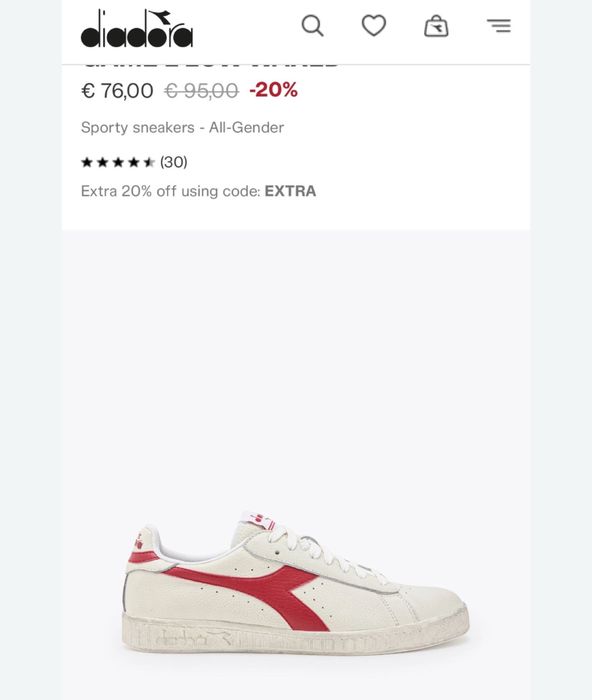 Diadora / мъжки сникърси/спортни обувки 43