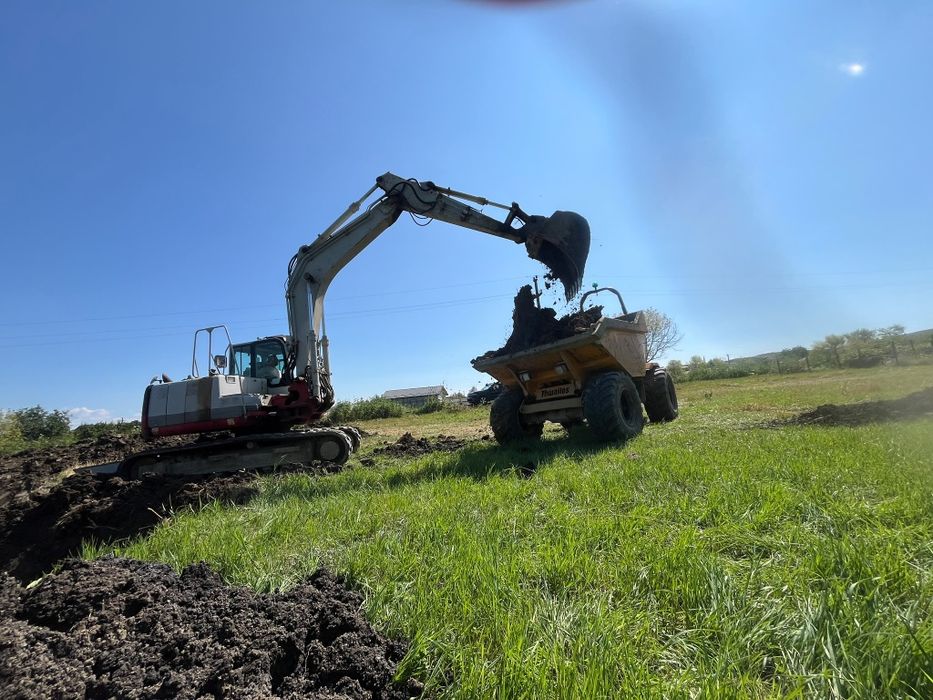 INCHIRIERI / miniexcavator/ excavator / dumper/ pret negociabil