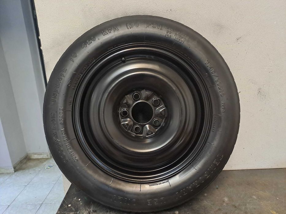 Roata de rezerva Slim Nissan Renault Dacia Mazda 5x114.3 145 90 R16