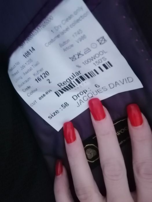 Мужской костюм 58 размер.