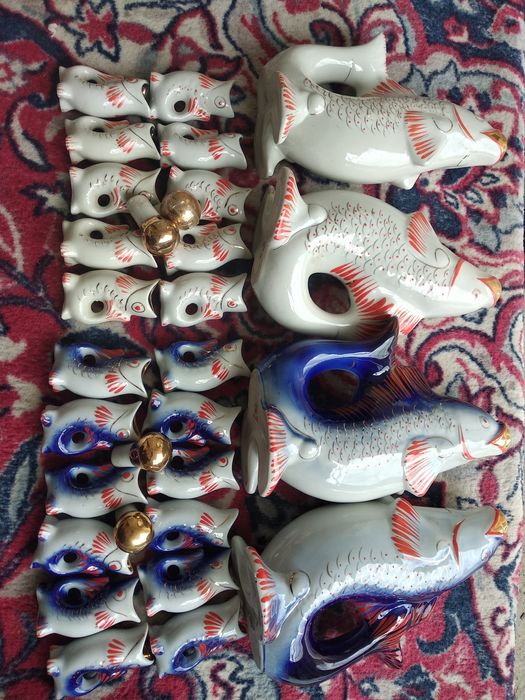 Chinni idish,Baliqlar.