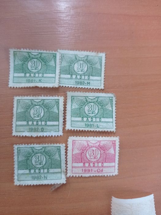 Timbre foarte vechi.