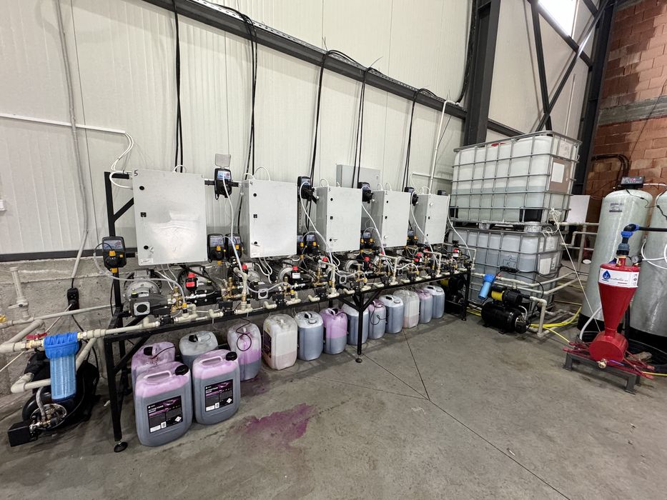 Оборудване за автомивка на самообслужване