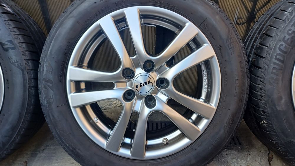 Jante magneziu audi vw cu cauciucuri  5x112 pe 16 Import Germania