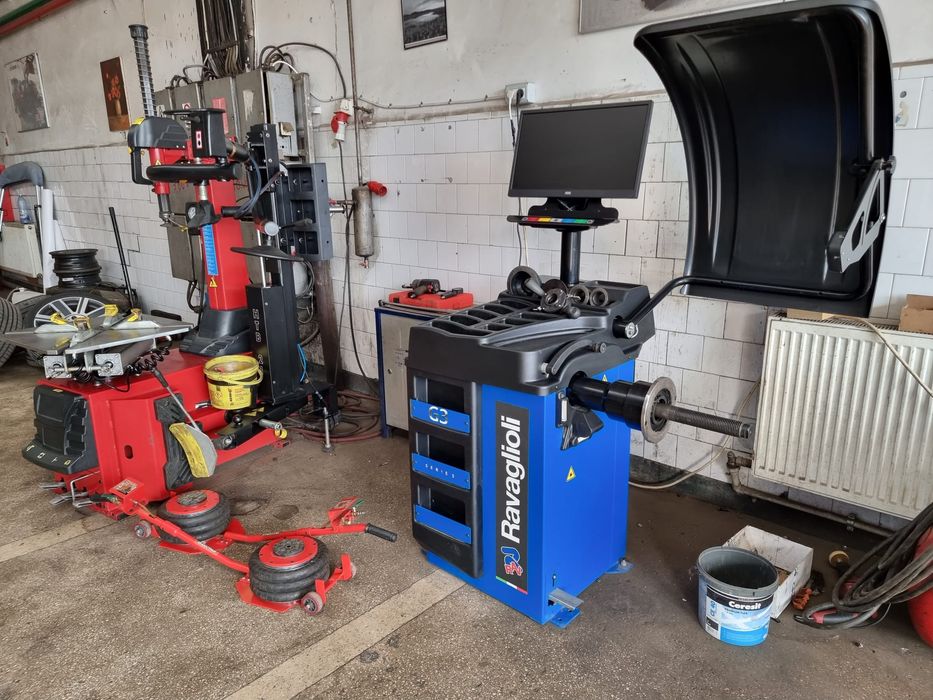 Masina de echilibrat roti RAVAGLIOLI, model G3.150WS Si in Rate