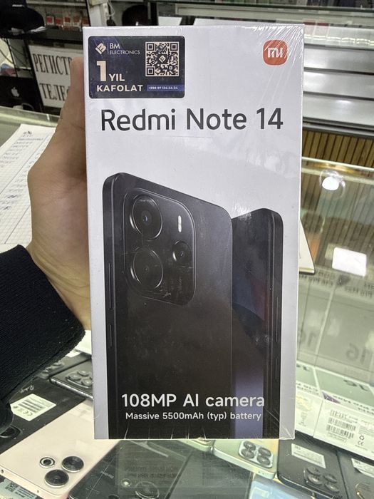 Redmi not 14 8/256GB новей