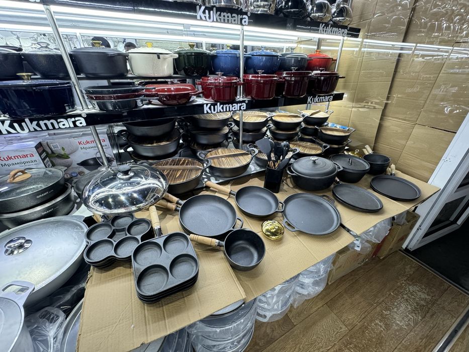 Chugun qozonlar optom Чугунние казаны