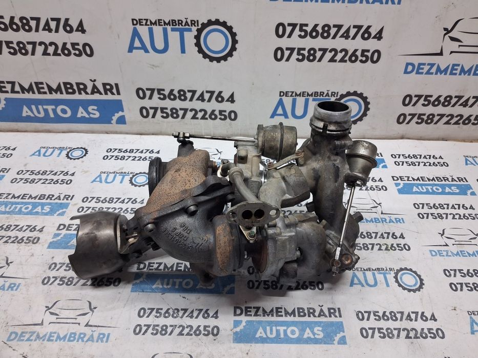 Turbina turbo turbosuflanta Bi turbo 2.2 cdi Mercedes C Class w204