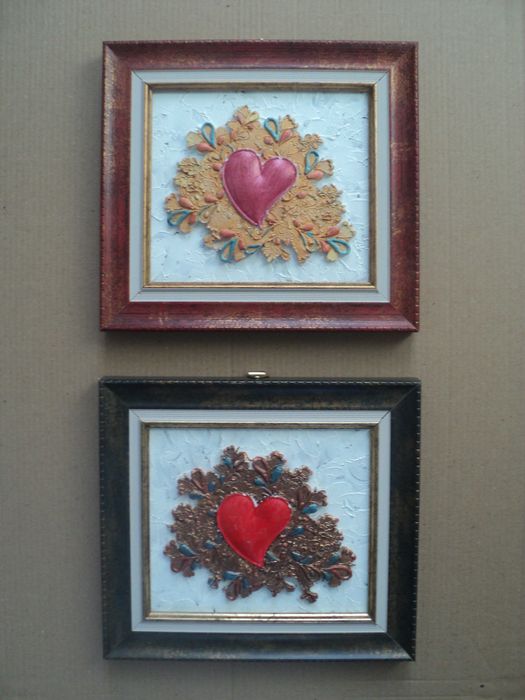 Сувенири от алабастър в рамка