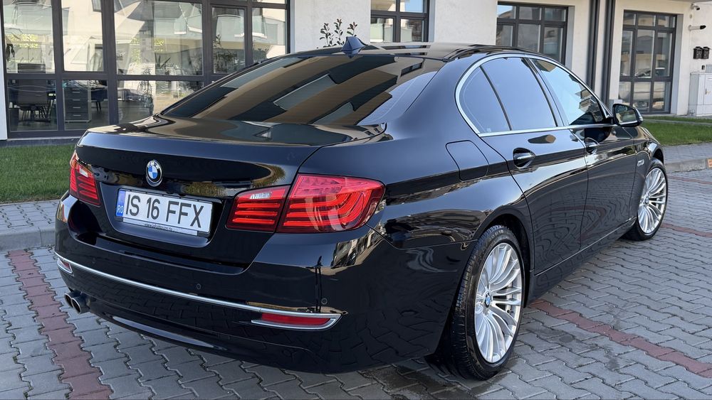 BMW 520 D LCI 2.0 190 CP 2015 E6 Facelift Automat 8+1 Trepte Pachet Lucury Interior Seria 7 CarPlay Impecabil